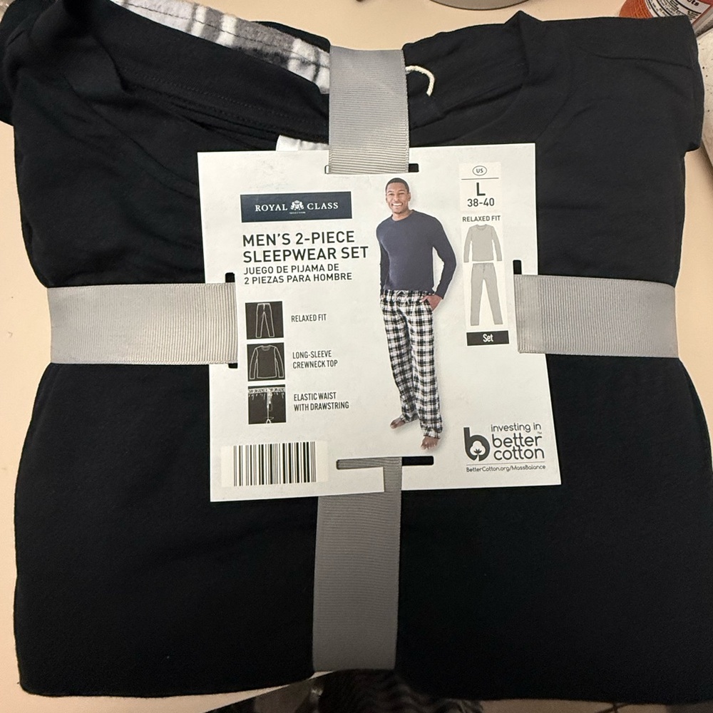 Royal Class Men's 2-Piece Sleepwear Set BNWT